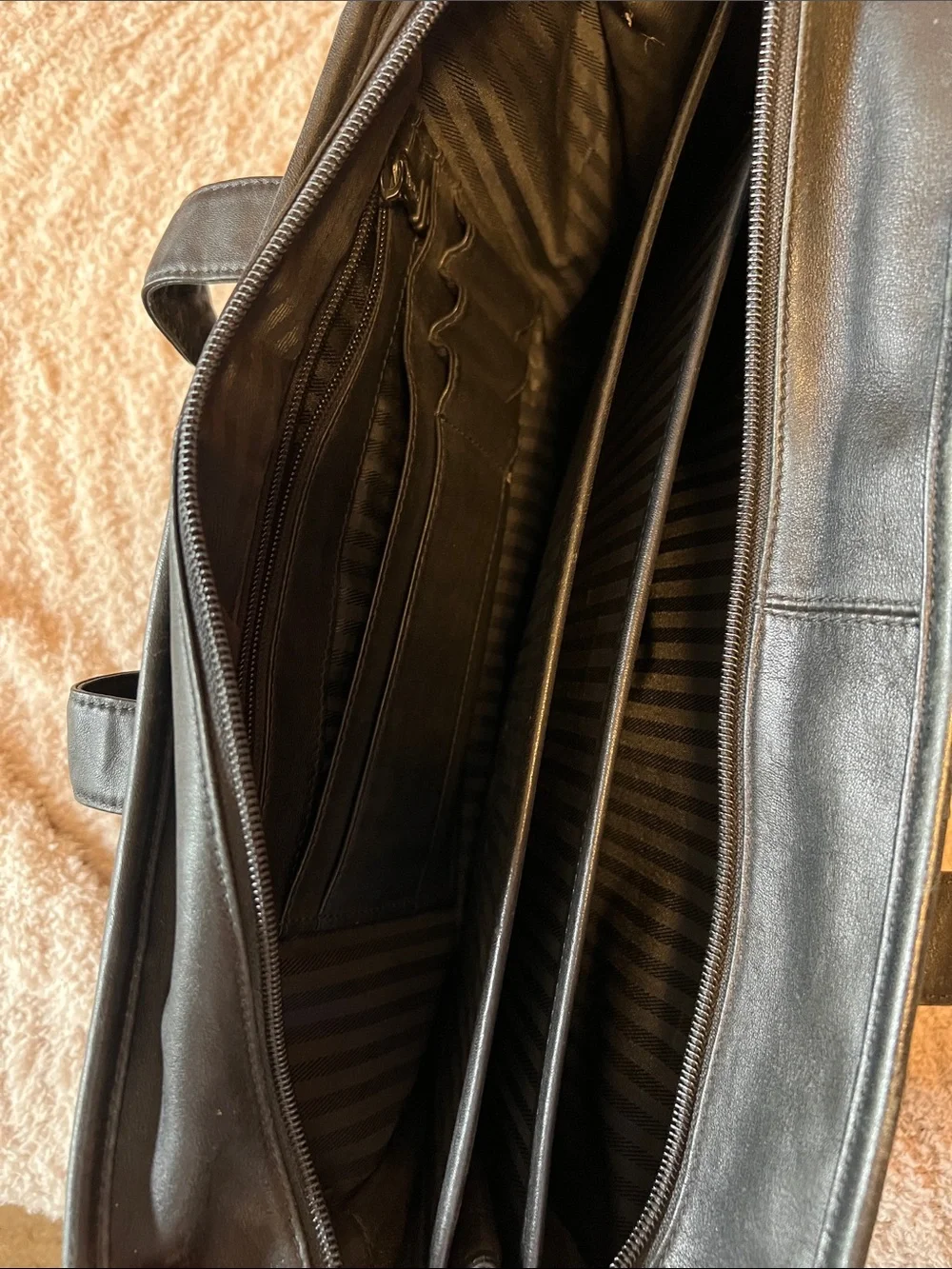 Tumi Leather Briefcase